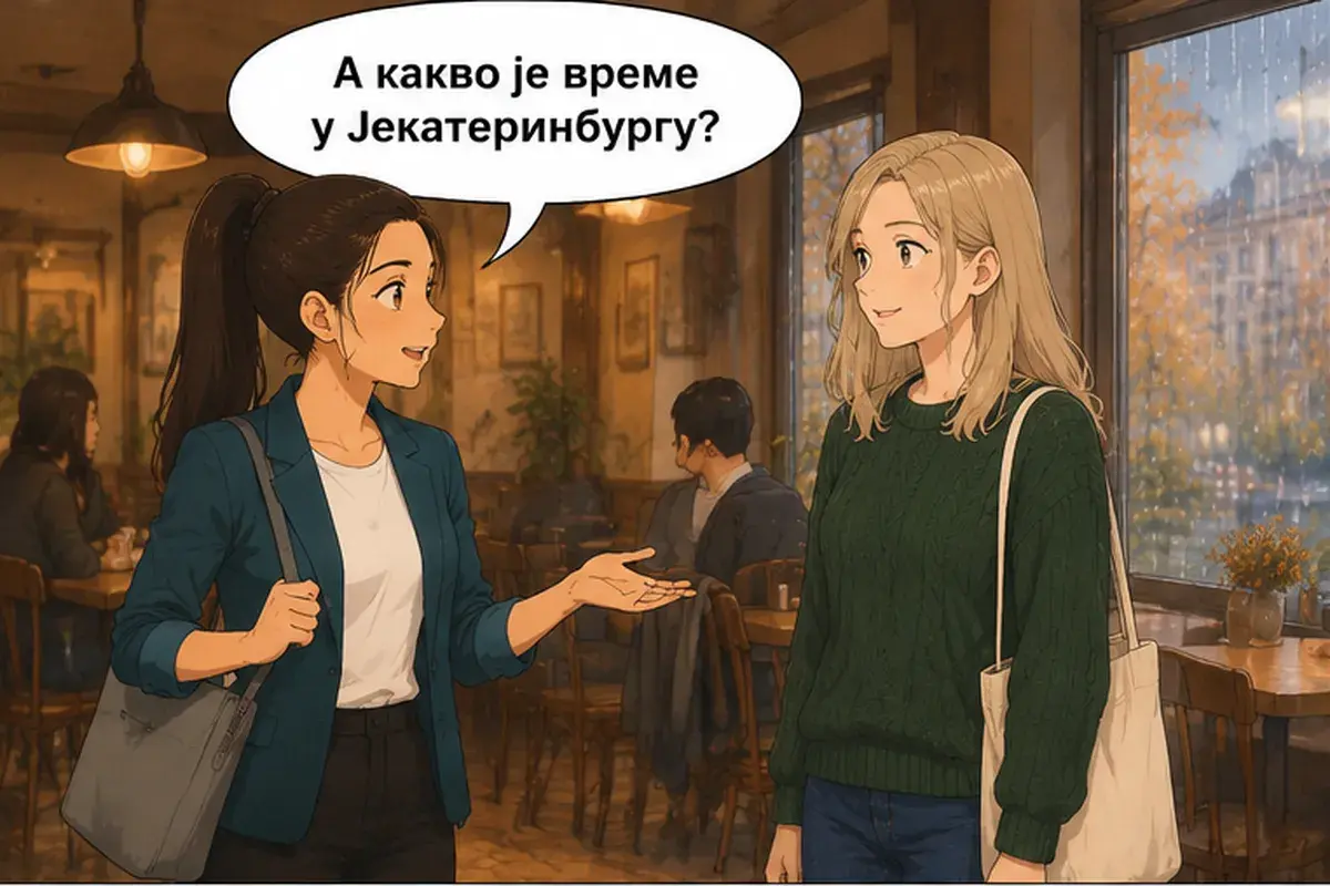 Кадр 5 из 13 к тексту «Какая погода в Екатеринбурге?»: «А какая погода в Екатеринбурге?»