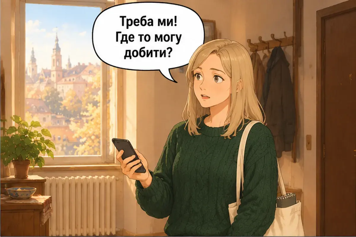 Кадр 6 из 11 к тексту «Без проблем, это пустяк.»: «Нужна! Где её можно взять?»