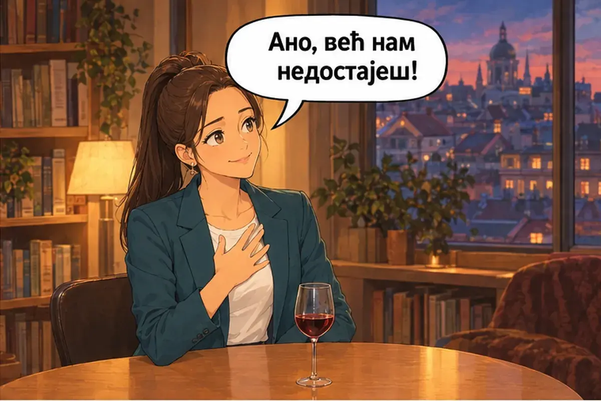Кадр 6 из 8 к тексту «Когда ты приедешь снова?»: «Аня, мы по тебе уже скучаем!»