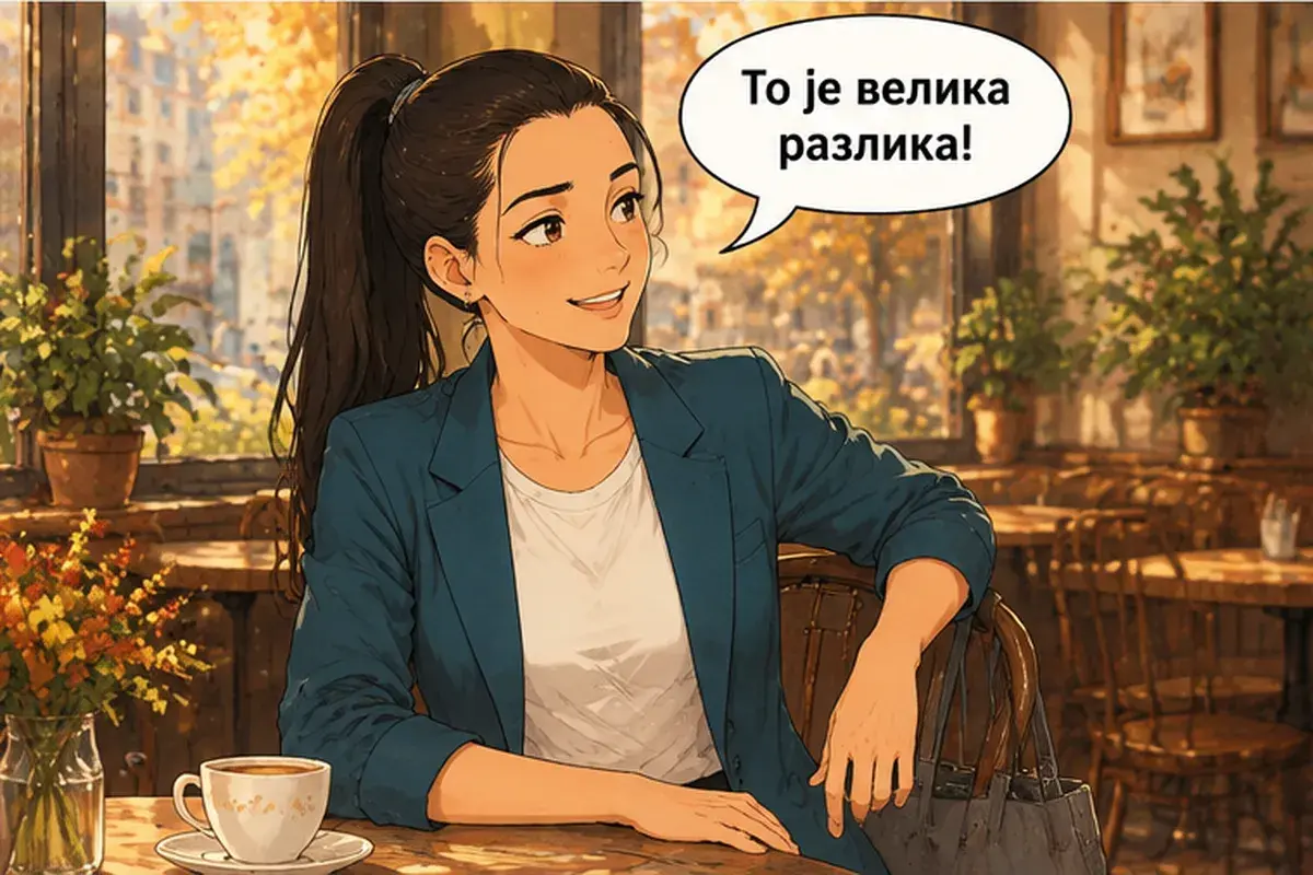Кадр 3 из 14 к тексту «Когда ты начинаешь работать?»: «Вот это разница!»
