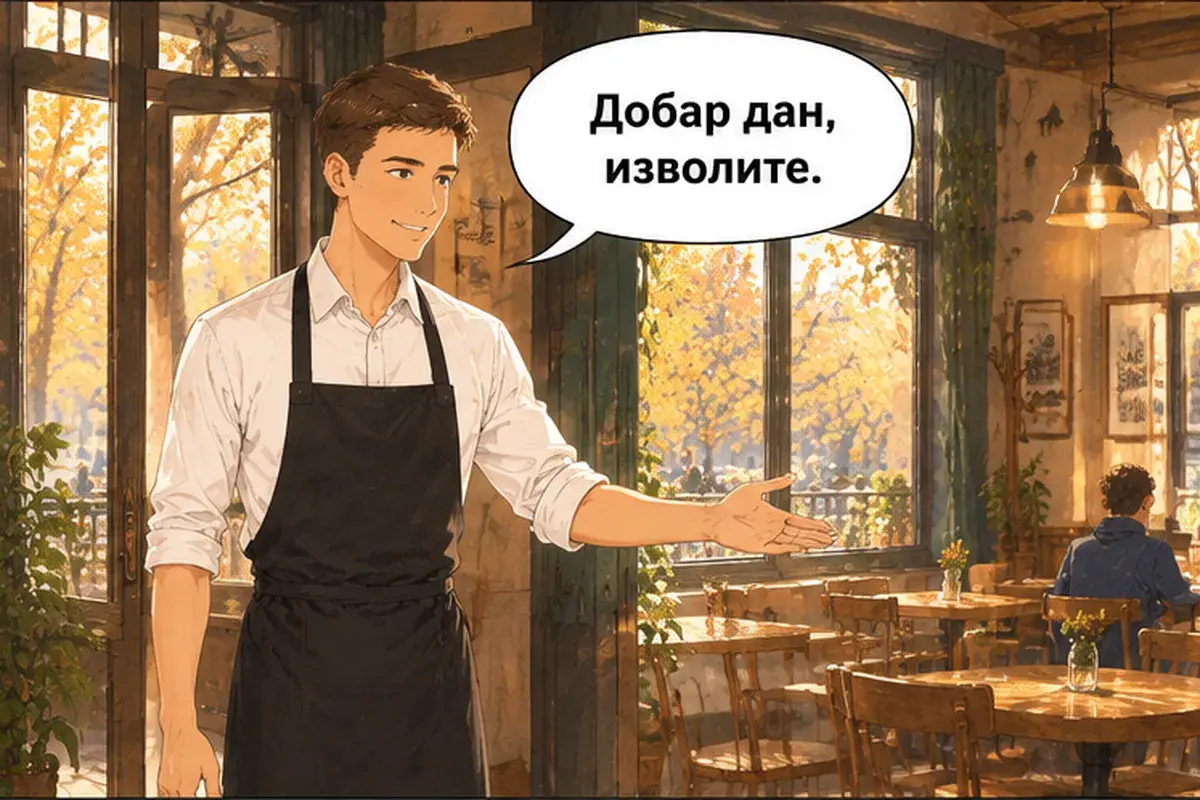 Кадр 1 из 14 к тексту «Можно заплатить картой?»: «Добрый день, пожалуйста.»